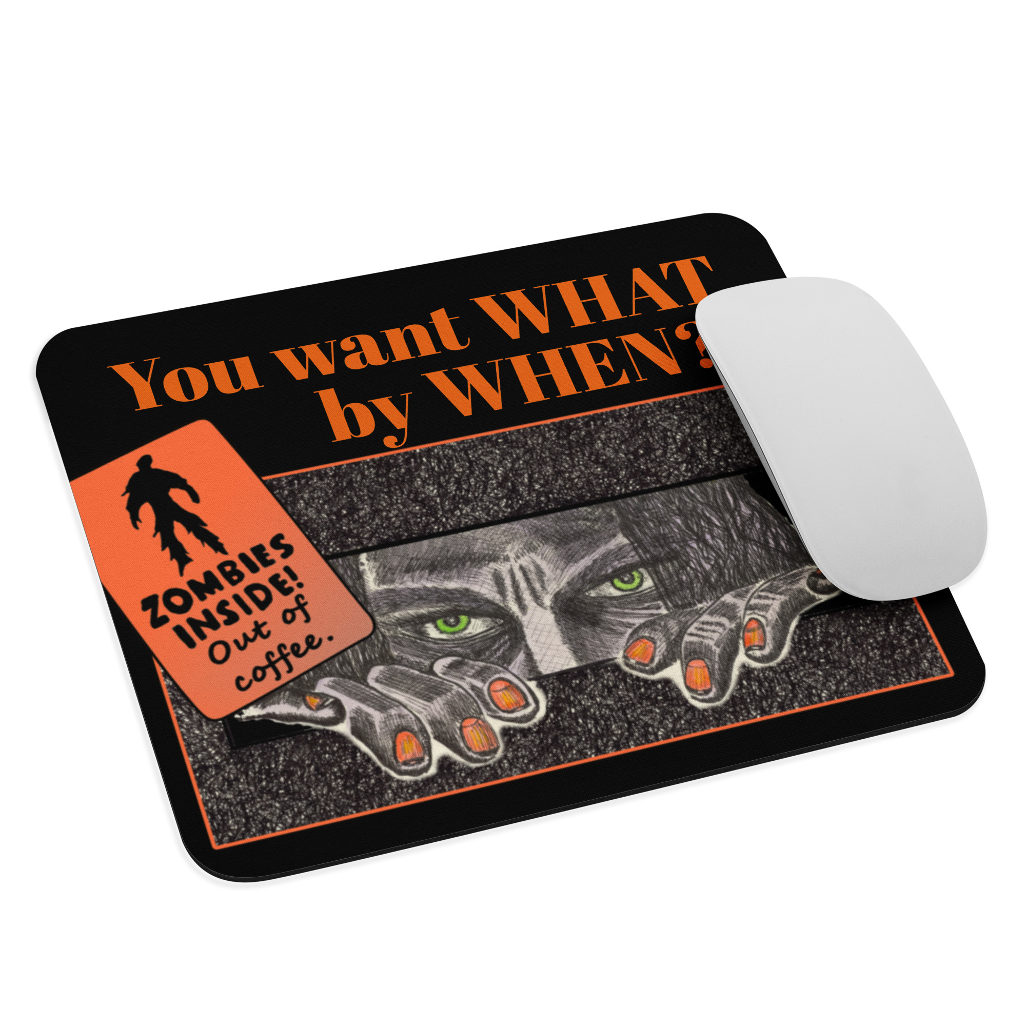 Zombie Mouse pad